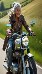 Grandma and the AI Robot’s Motorcycle Acci
