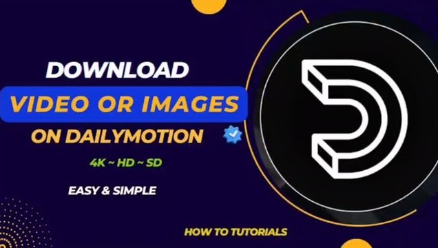 How To Download Videos or Images on DailyMotion | No App Required