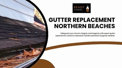 Revive Your Roofline - Artisan-Grade Gutter Replacement in Northern Beaches