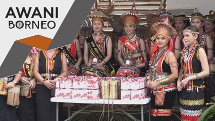 Perarakan Gawai Dayak Kampung Taee simbol perpaduan lapisan usia