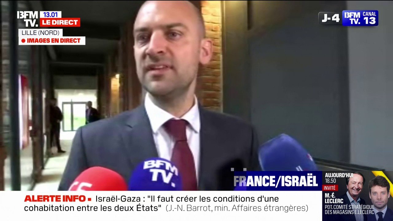 Jean-Noël Barrot: "Les partenaires de l'Ukraine que nous sommes avons bien l'intention de forcer Vladimir Poutine à s'asseoir à la table des négociations s'il n'y consent pas de lui-même"