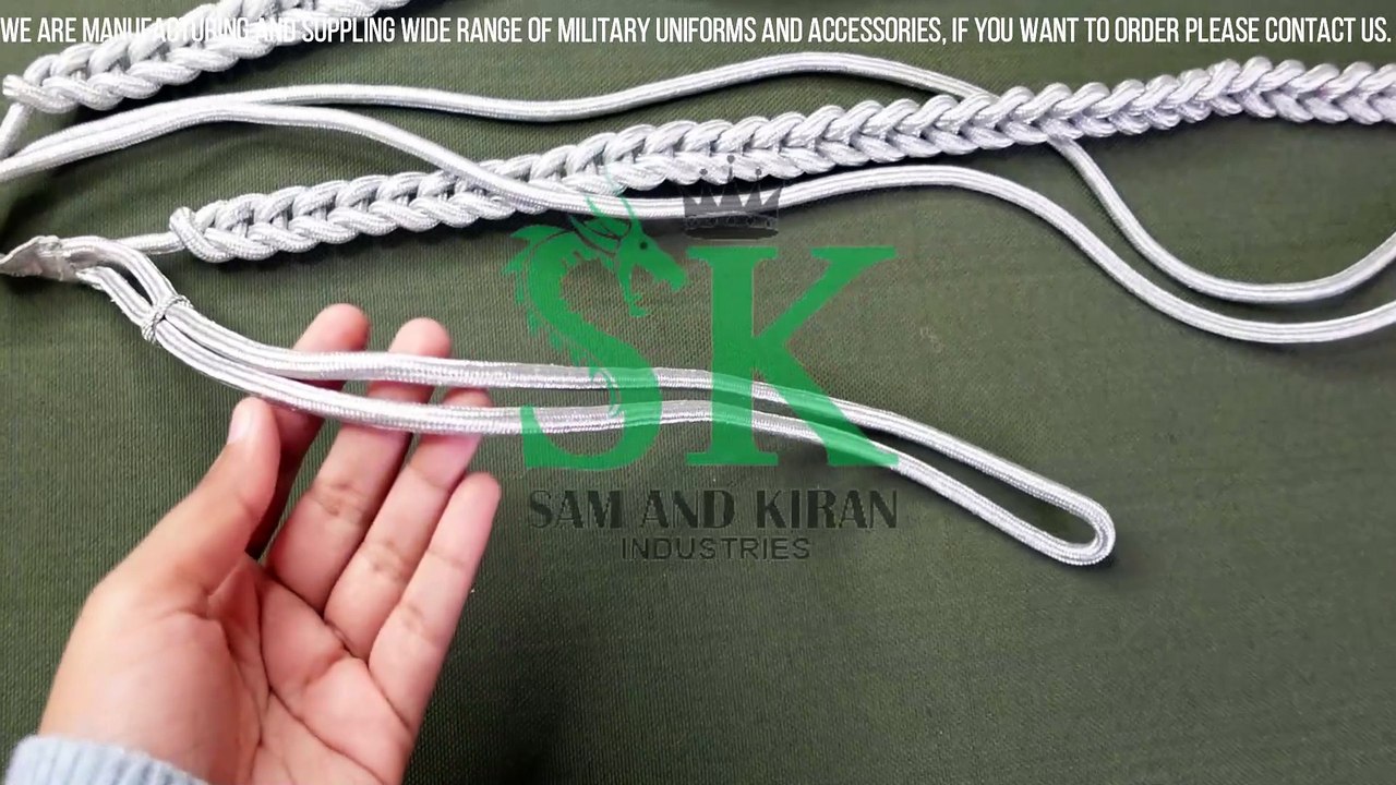 Aiguillette Supplier, aiguillettes Suppliers and Manufacturers, US Military British Navy Aiguillette