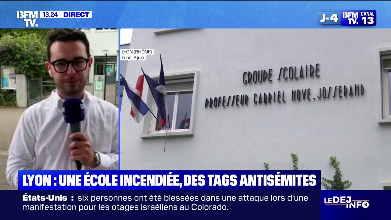 Tags antisémites et tentative d'incendie: une école du 3e arrondissement de Lyon dégradée