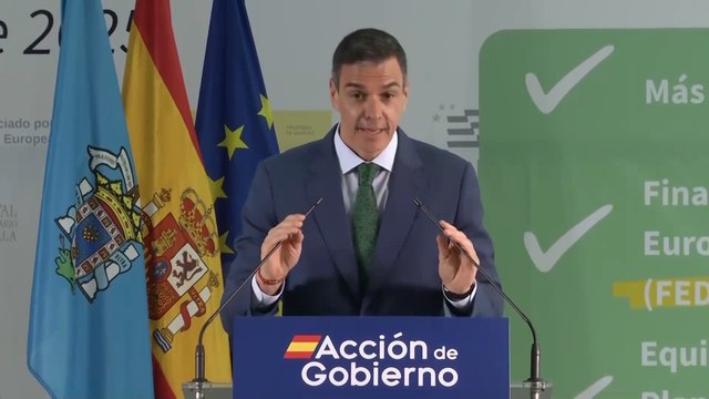Pedro Sánchez convencido de el progreso de España en las adversidades
