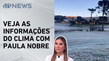 Rio Grande do Sul tem possibilidade de geada nesta segunda (02) | Previsão do Tempo