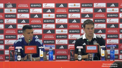 Rueda de prensa de Pedro Porro, previa España vs. Francia de la Nations League