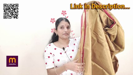 Rs.410/-க்கு இந்த Saree Worthஆ? #shrijolifestyle #MeeshoCreator #meesho