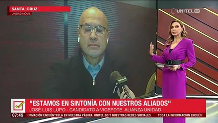 “El MAS no es más dueño de este país”, afirma el candidato a la Vicepresidencia por Unidad tras la encuesta nacional