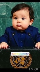 Generated Baby Imran Khan Speech #absolutelynot #imrankhan #funny #trending #shorts