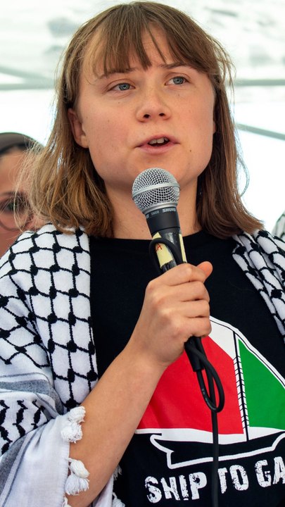 Greta Thunberg se embarca a Gaza para forzar "el fin del bloqueo"