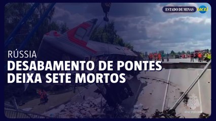 Desabamento de pontes na Rússia deixa sete mortos e autoridades investigam 'terrorismo'