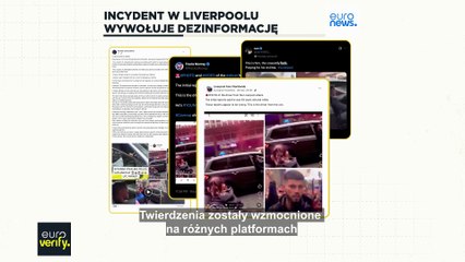 Jak atak samochodem w Liverpoolu wywołał falę dezinformacji w Internecie