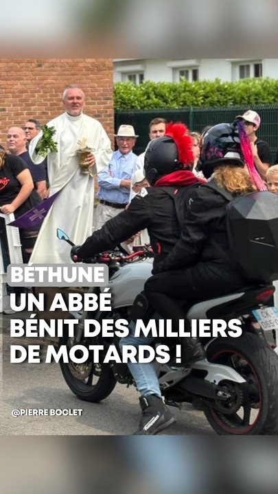Grand rassemblement de motards à Béthune !