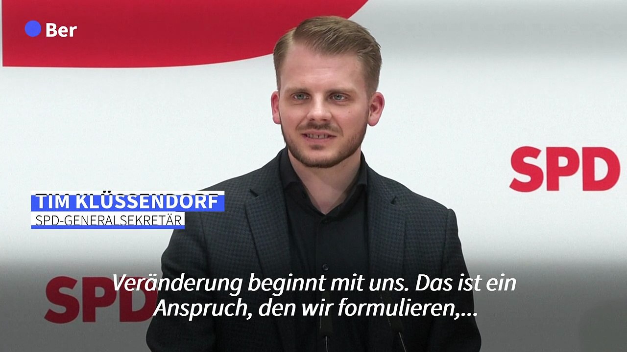 Nach Niederlage bei Bundestagswahl: 'SPD muss sich verändern'