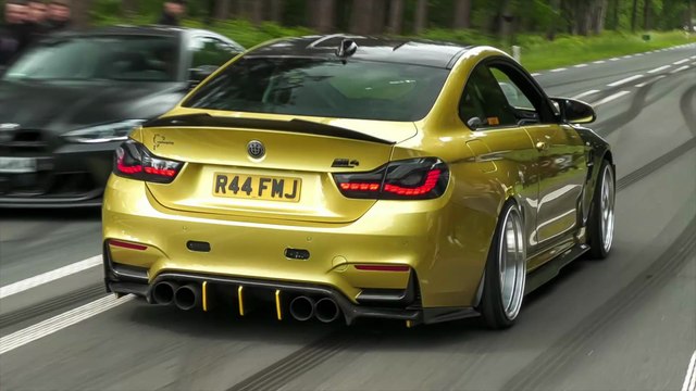 Modified BMW's Leaving Bimmerfest 2025 ! BURNOUTS, POLICE, 1000HP M5 G90, Turbo E30, M4, M5