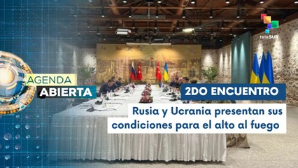 Rusia y Ucrania sostienen segunda ronda de negociaciones de paz