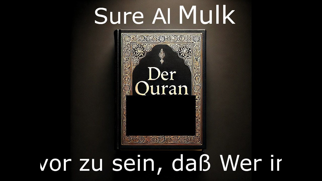 Der Quran auf Deutsch-Sure Al Mulk (67)