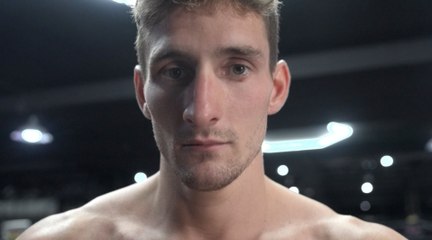 Nico Carrillo before his fight