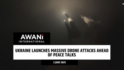 Ukraine launches massive drone attacks ahead of peace talks