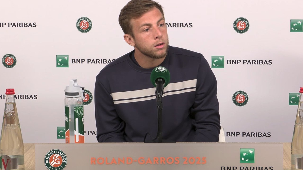 Roland-Garros 2025 - Tallon Griekspoor : "J'ai étiré un de mes abdos, j'ai tout essayé..."