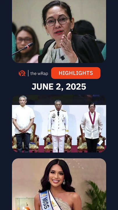 Today’s headlines: Risa Hontiveros, President Marcos & General Torre, Krishnah Gravidez | The wRap | June 2, 2025