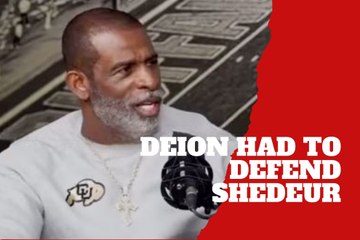 Deion Sanders had to step out of line to defend Shedeur Sandders from those talking behind his back