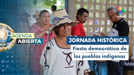 Pueblos indígenas de Venezuela vivieron histórica jornada democrática