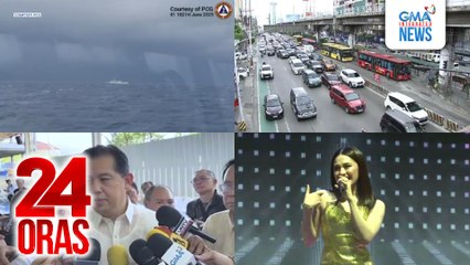 24 Oras: (Part 2) Barko ng China na nasa loob ng EEZ; pag-aresto sa suspek na pumatay sa pulis; EDSA rehab sa loob ng 6 buwan?; dream wedding ni Julie Anne, atbp.