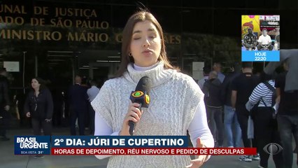Em julgamento, Cupertino diz que "nunca teve motivo" para matar