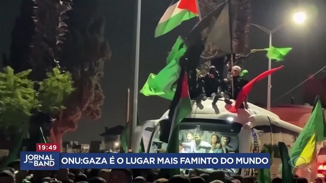 ONU diz que Gaza é o lugar onde há mais fome no mundo