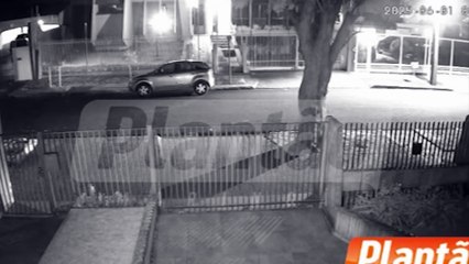 Câmera registra acidente que matou motociclista que estava de mudança para Cascavel