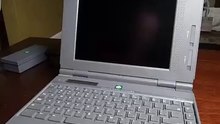 Playing Doom2 | RTC battery replacement Zenith Z-NOTEFLEX NTB-005, 1994