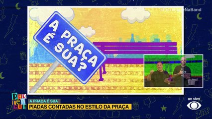A Praça é Sua: piadas contadas no estilo da praça! | Perrengue na Band