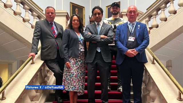 Reform UK chairman speaks outside County Hall as KCC's 'DOGE' team 'ready to get to work'