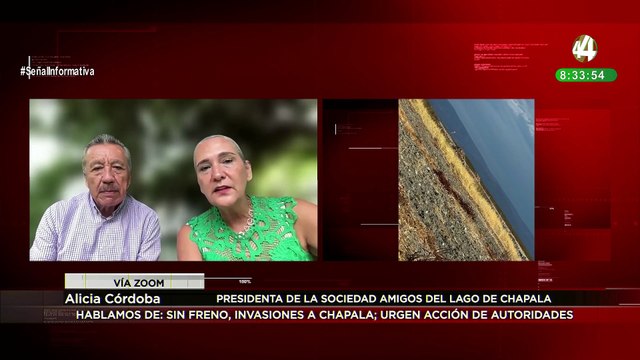 Alicia Córdoba y Antonio Morales urgen a autoridades actuar ante invasiones en Chapala