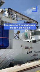 Quels sont les navires qui arrivent à Nice pour le sommet des Océans ?
