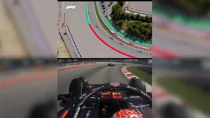Este fue un momento de infarto entre Verstappen y Leclerc