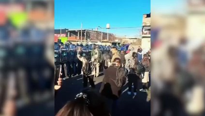 Corte total en Puente La Noria en protesta contra el cierre de La Salada