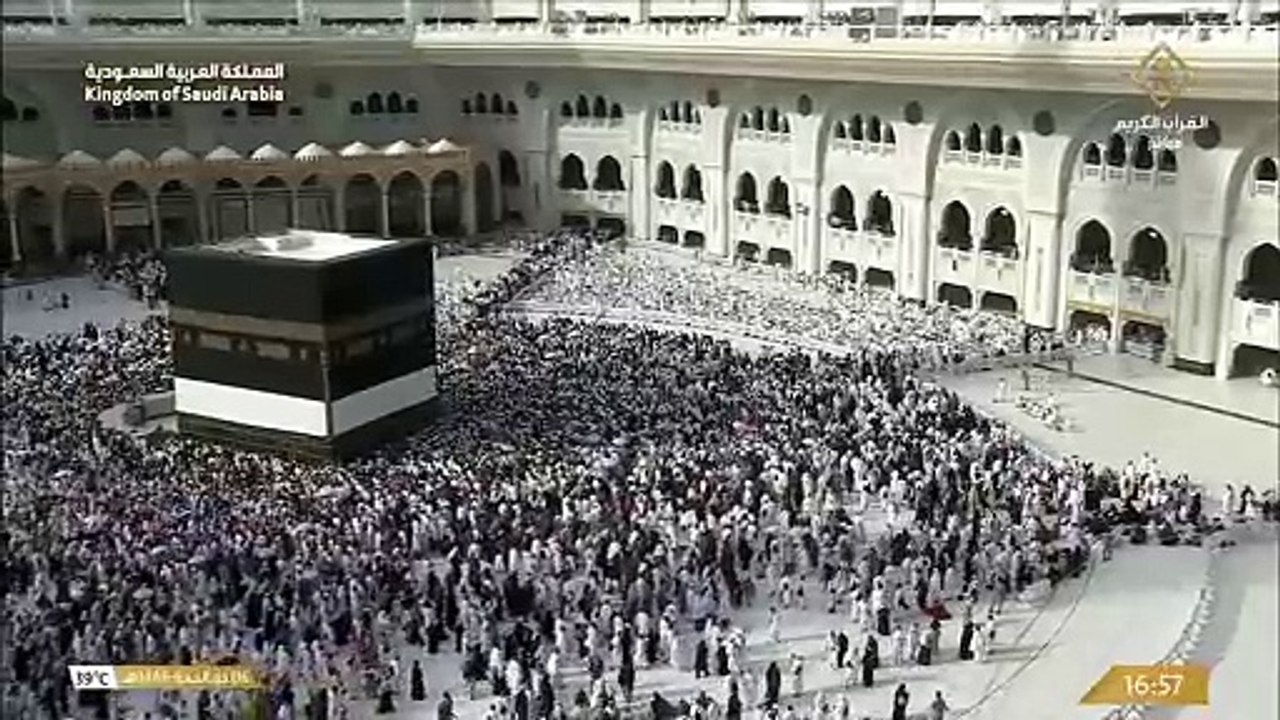 لبيك اللهم لبيك - التلبية بصوت مؤذني الحرم المكي 1446هـ