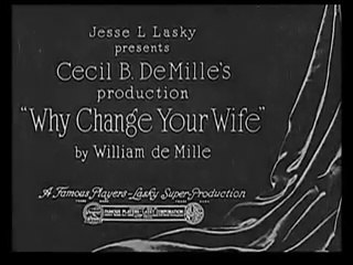 Why Change Your Wife