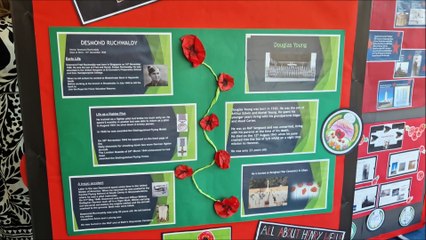 See the launch of an exhibition by children from three Worthing schools following research into the town's fallen from the Second World War