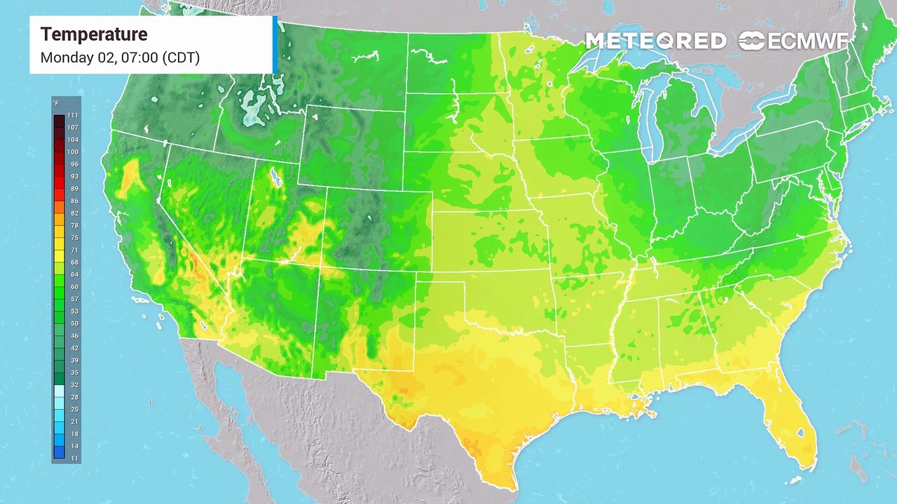 Temps this week