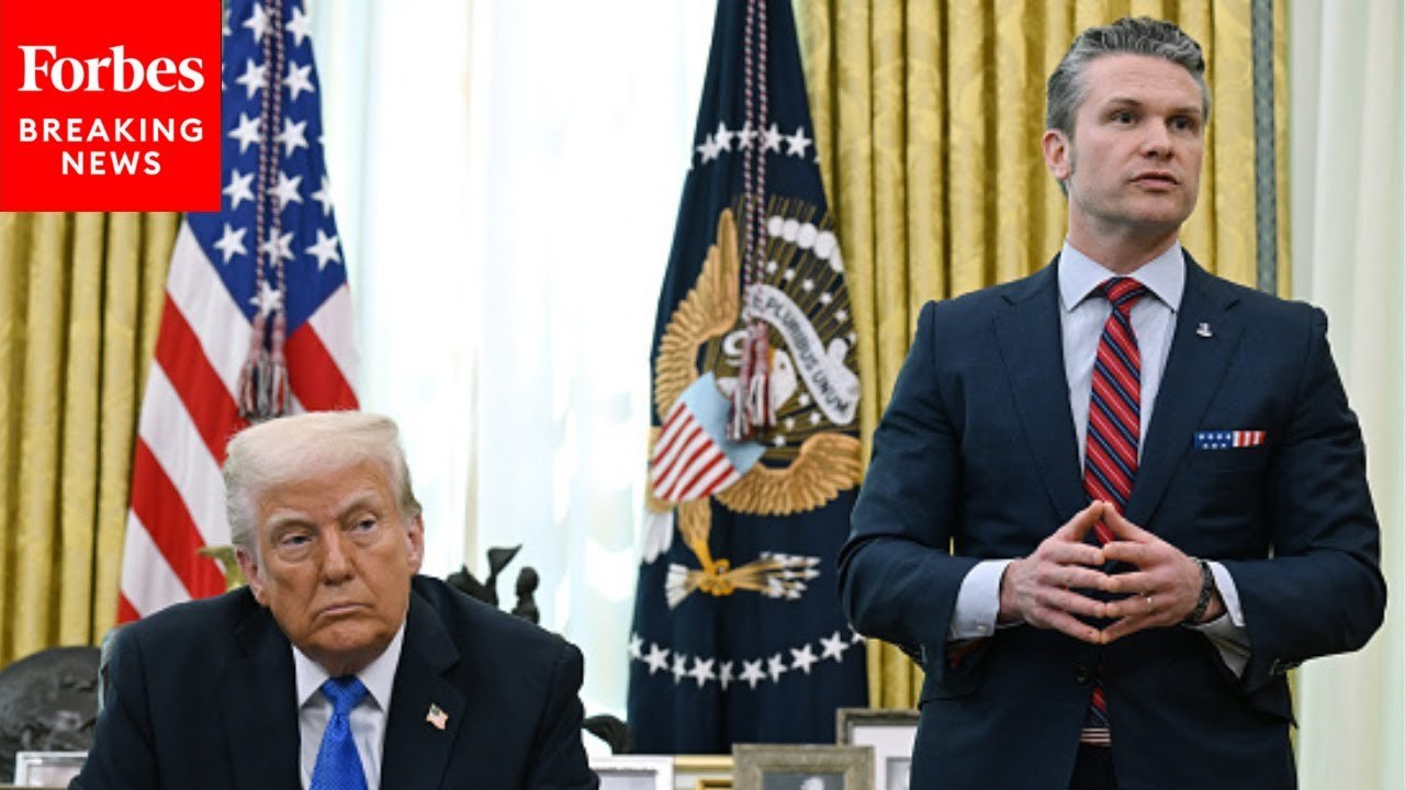 Defense Secretary Pete Hegseth Says He And Trump 'Insist' That Allies 'Do Their Part On Defense'