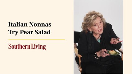 Italian Nonnas Try Pear Salad