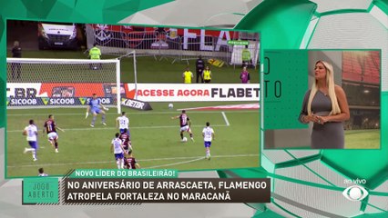 Flamengo goleia o Fortaleza, e Cicinho exalta coletivo rubro-negro: ‘Dispensa comentários!’