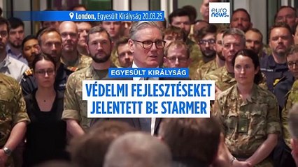 Új atomtengeralattjárók és lőszergyárak építését jelentette be a brit miniszterelnök