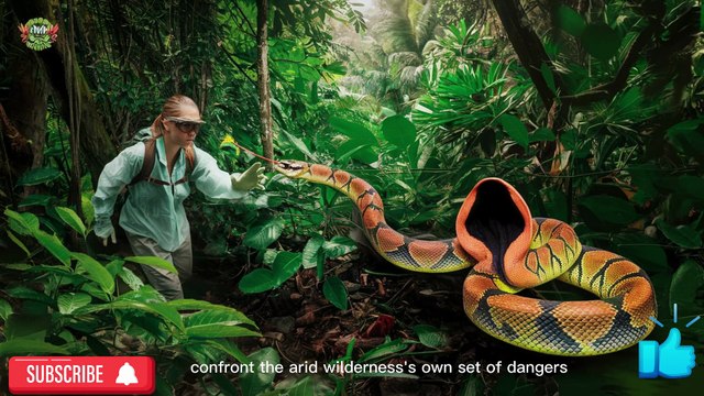 🔥 Cobra vs Anaconda Fight in Amazon Jungle & Desert Safari | Big Dogs, Camels, Horses & Women Warriors