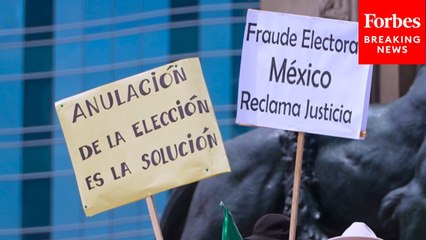 People Protest Against Judicial Elections In Mexico