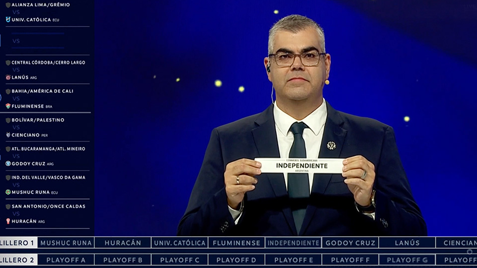 HL Sorteo  Sudamericana 8vos de final
