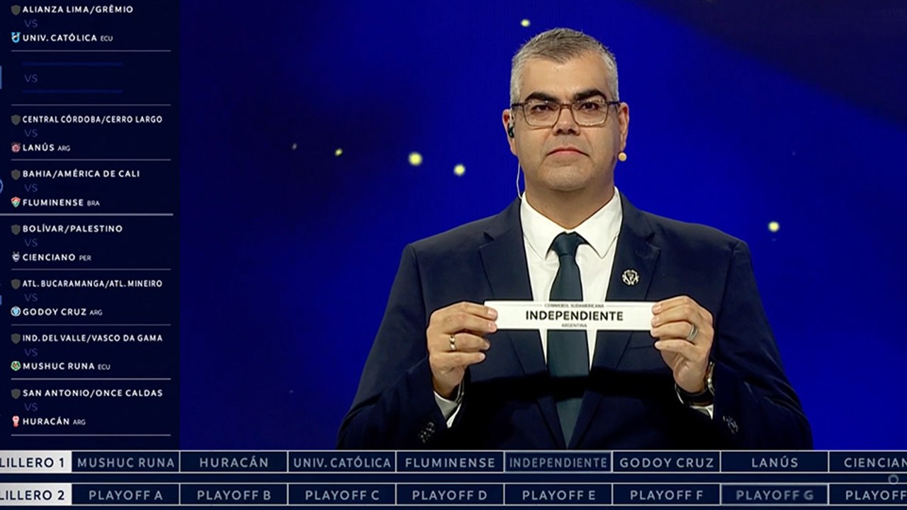 HL Sorteo  Sudamericana 8vos de final